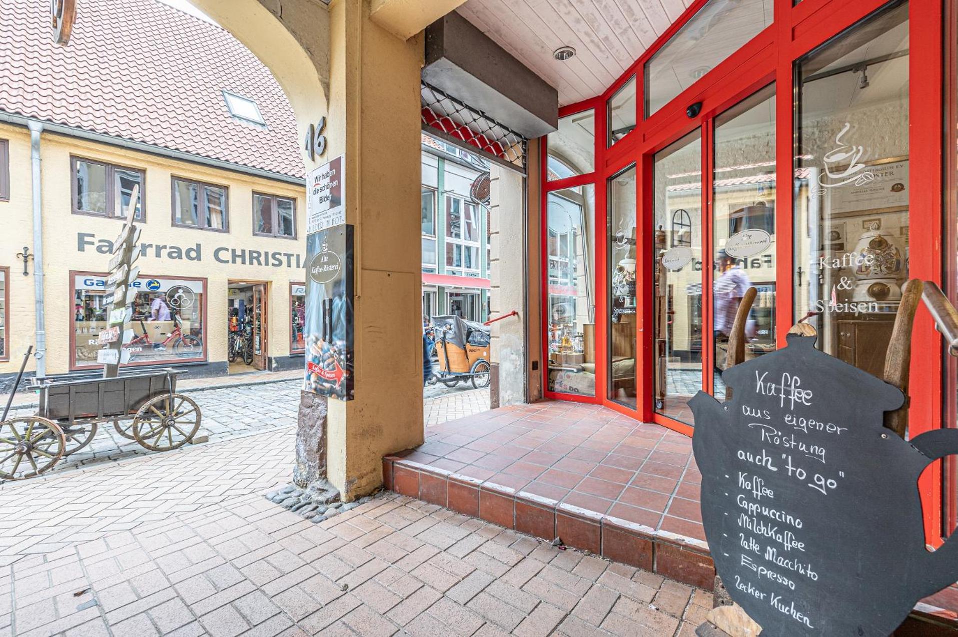 Fewo1846 - Im Sonnenhof - Komfortable 2-Zimmer-Wohnung Im Stadtzentrum Flensburg Dış mekan fotoğraf